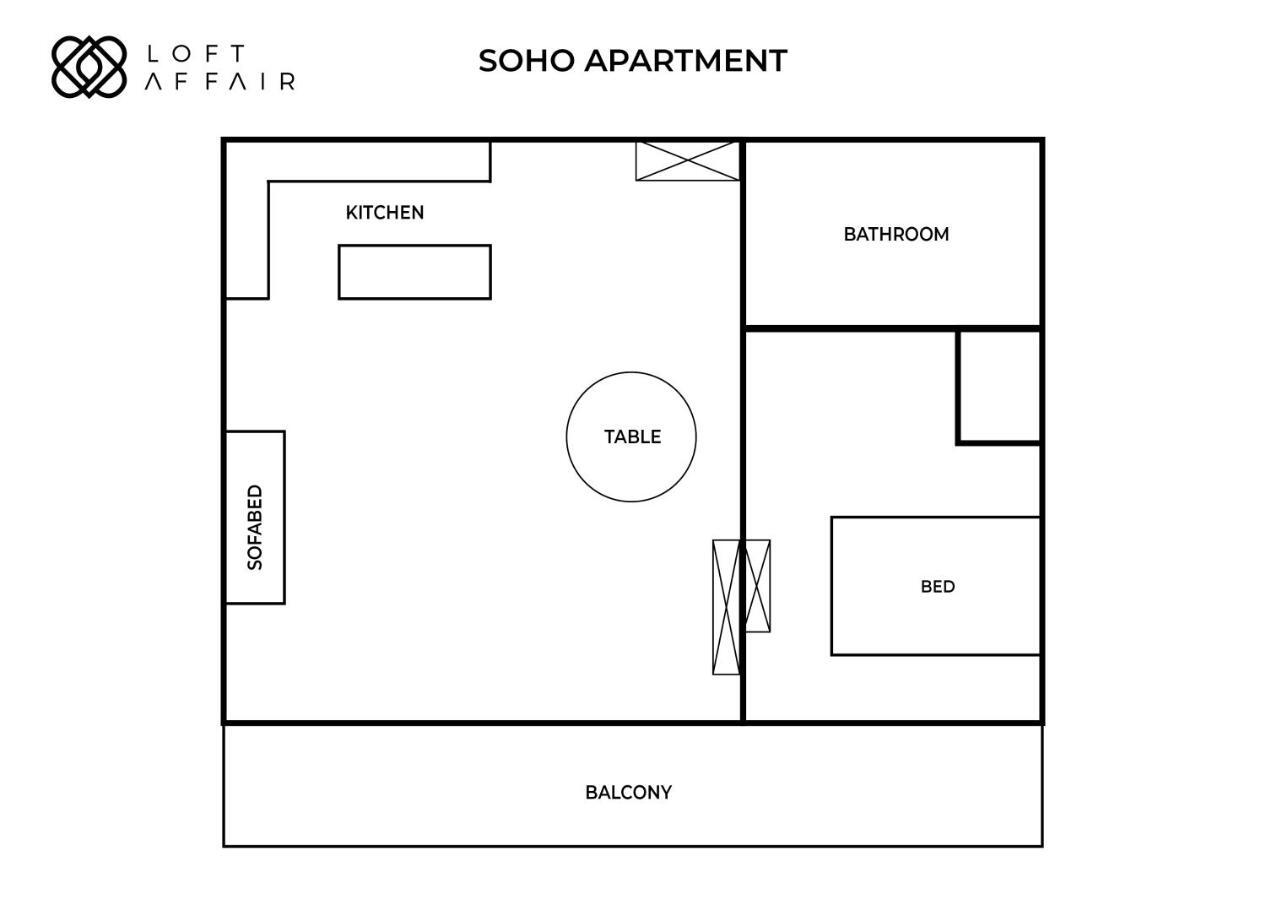 Soho Apartment By Loft Affair คราคูฟ ภายนอก รูปภาพ